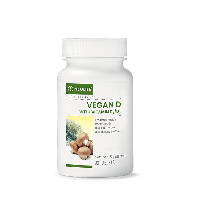 Vegan D with Vitamins D2 and D3